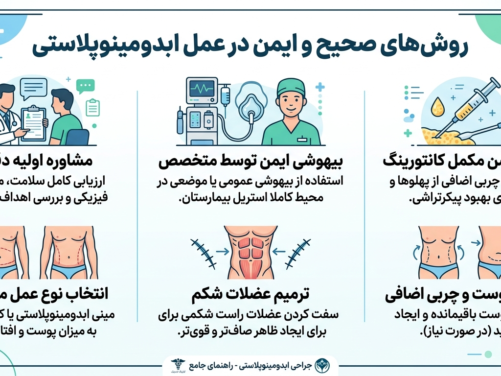 بهترین دکتر ابدومینوپلاستی شرق تهران